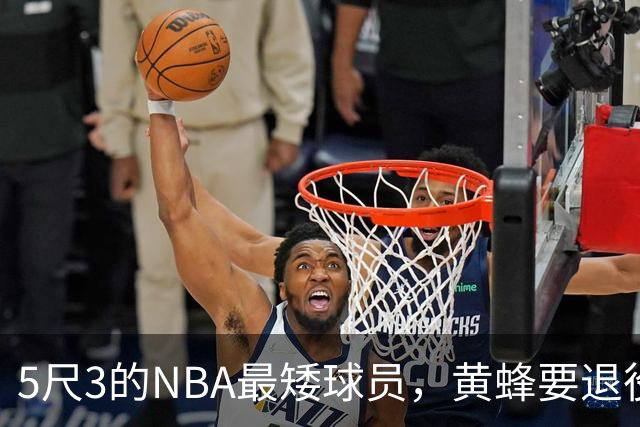 5尺3的NBA最矮球员，黄蜂要退役他的1号球衣了